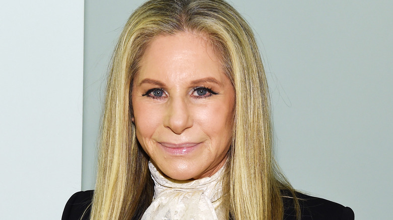 Barbra Streisand smiling