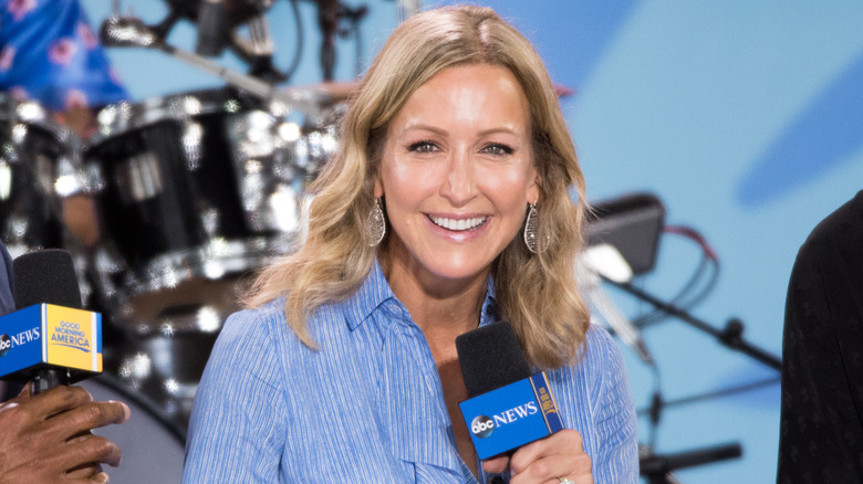 Lara Spencer attends ABC's "Good Morning America"