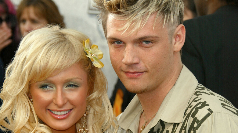 Paris Hilton and Nick Carter red carpet