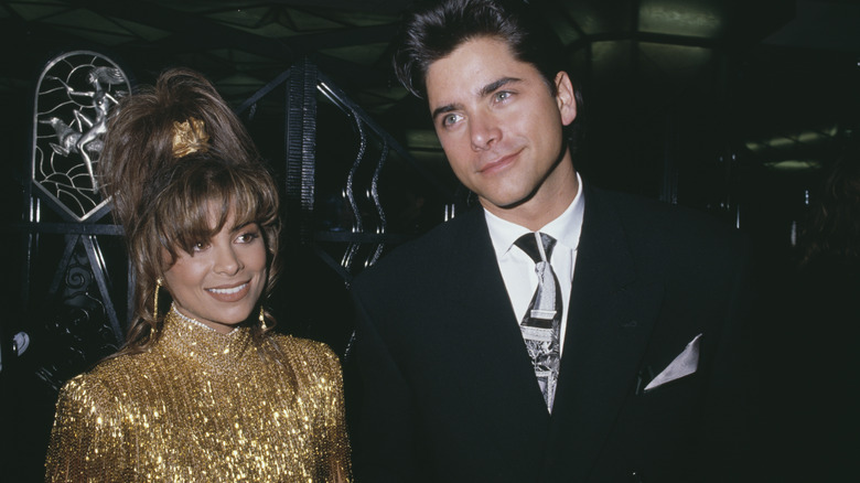 Paula Abdul, John Stamos smiling