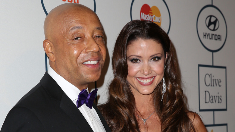 Russell Simmons and Shannon Elizabeth