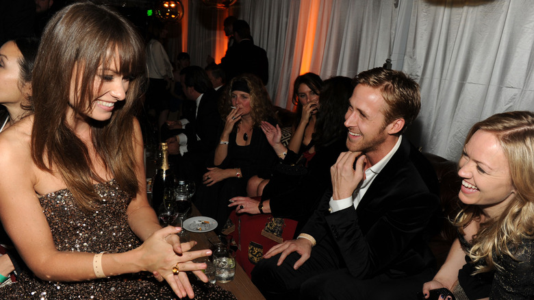 Olivia Wilde and Ryan Gosling hang out at an afterparty