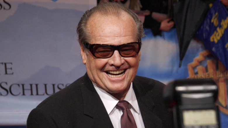 Jack Nicholson smiling