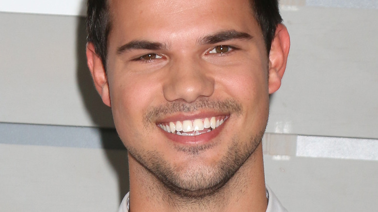 Taylor Lautner smiling