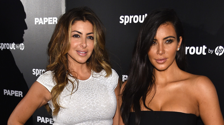 Larsa Pippen with Kim Kardashian