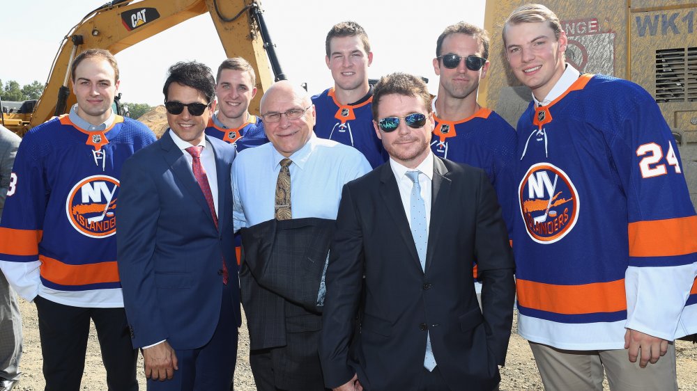 Kevin Connolly with the Islanders