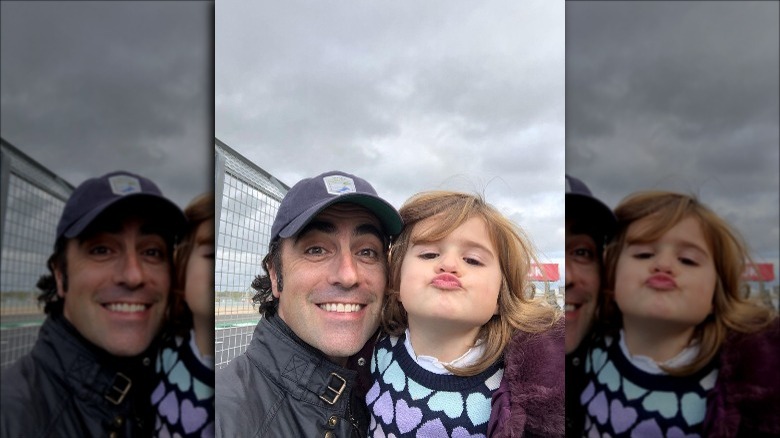 Dario Franchitti selfie with Sofia