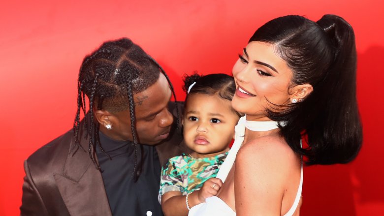 Travis Scott, Stormi Webster, Kylie Jenner