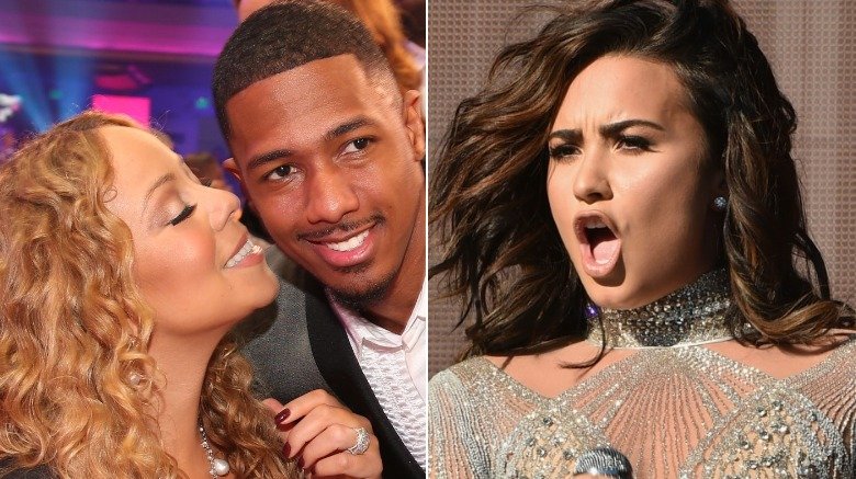 Mariah Carey, Nick Cannon, Demi Lovato