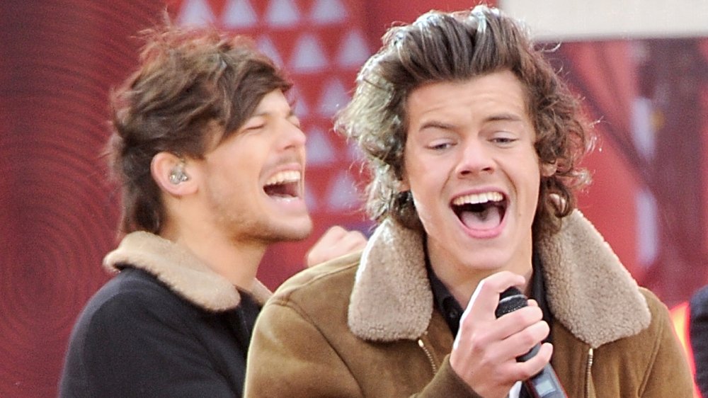 Harry Styles and Louis Tomlinson of One Direction