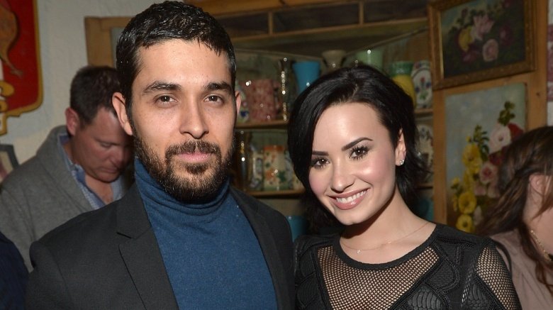 Wilmer Valderrama and Demi Lovato