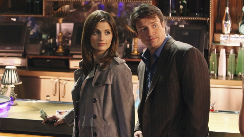 Nathan Fillion and Stana Katic