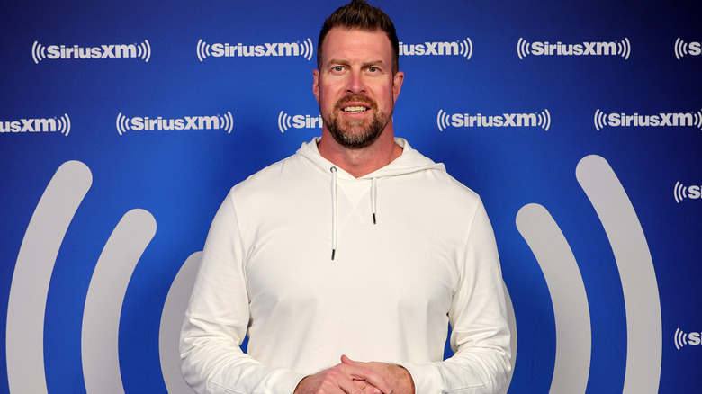 Ryan Leaf posing at an event