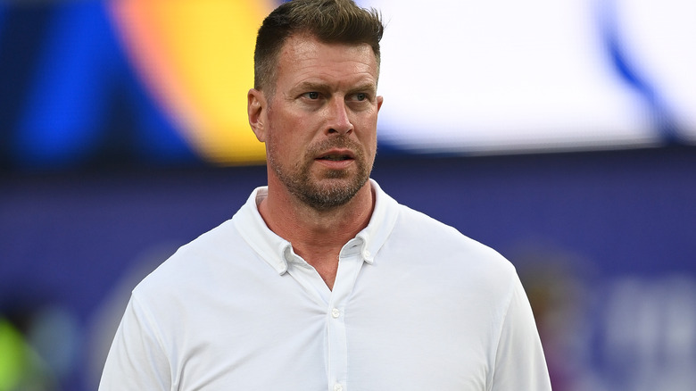 Ryan Leaf concentration on the field