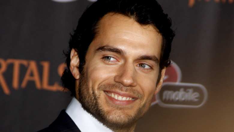 Henry Cavill smiling