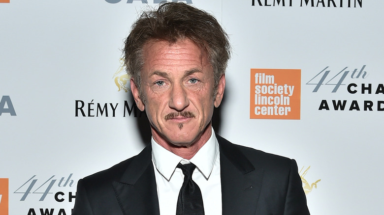 Sean Penn on the red carpet