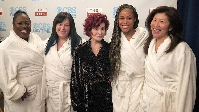 The cast of "The Talk" without makeup