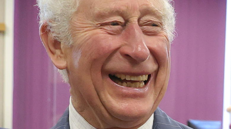 Prince Charles smiling