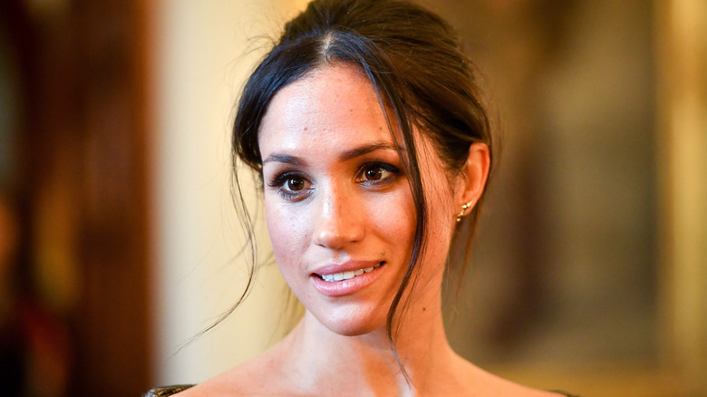 Meghan Markle smiling