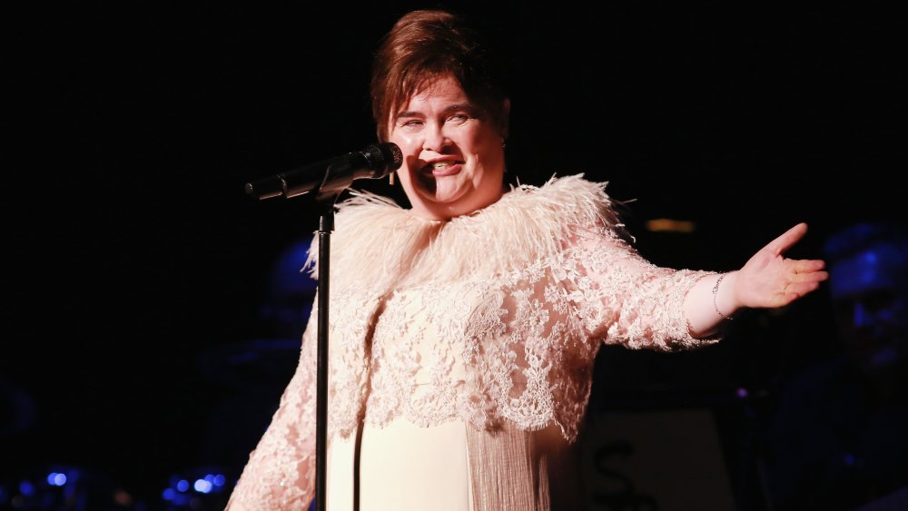 Susan Boyle singing