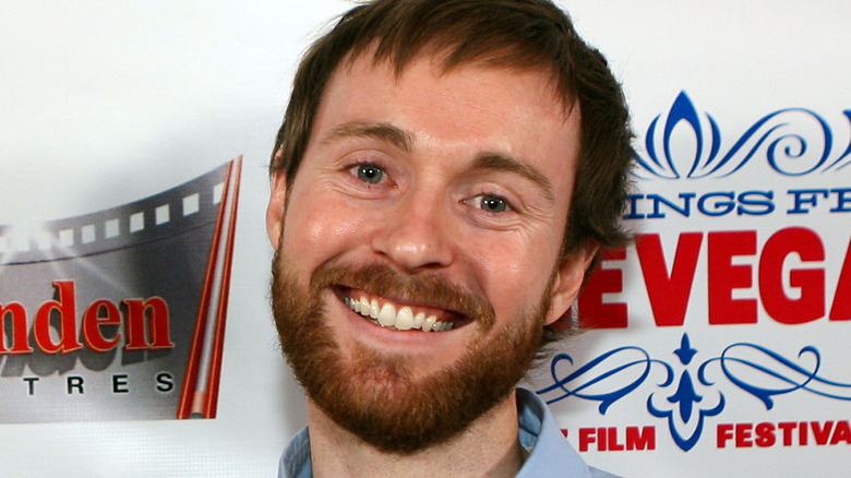 Aaron Ruell smiling