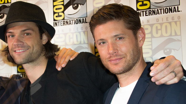 Jared Padalecki and Jensen Ackles smiling