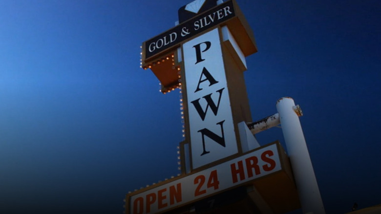 Gold & Silver Pawn shop sign