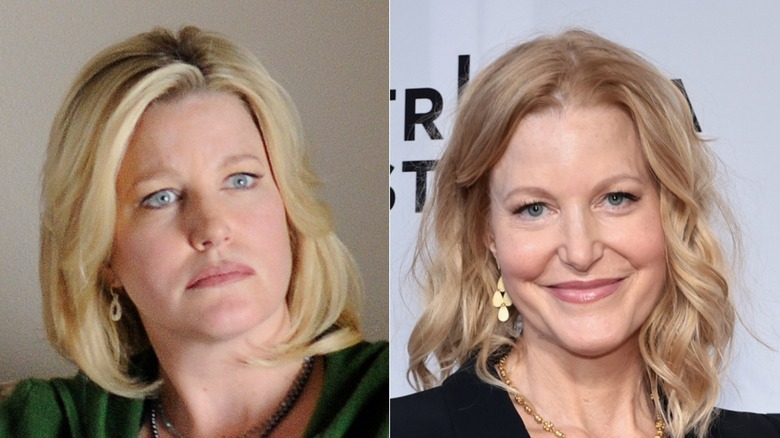 Anna Gunn in Breaking Bad and in 2022