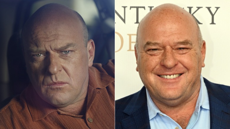 Dean Norris in Breaking Bad and in 2022