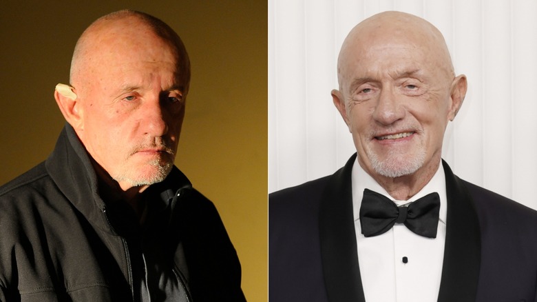 Jonathan Banks in Breaking Bad and in 2023