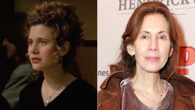 Jessica Hecht smiling then and now