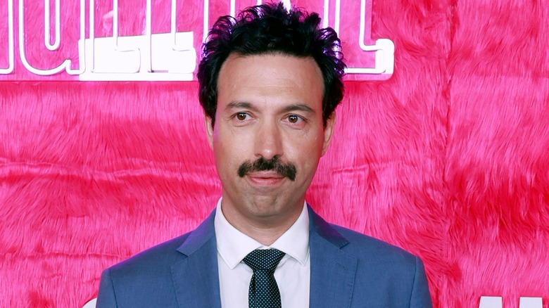 Alex Karpovsky with a moustache