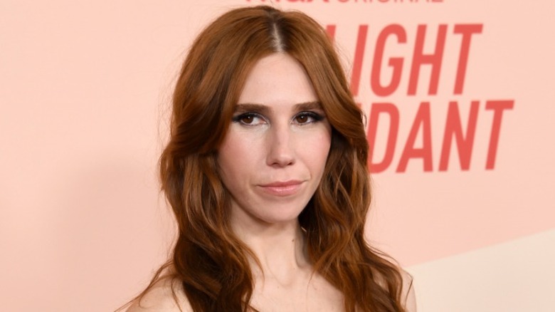 Zosia Mamet looking to the side