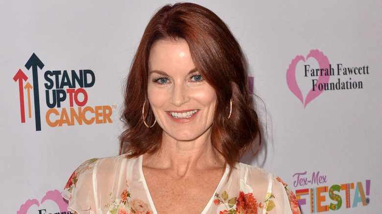 Laura Leighton at Stand Up to Cancer event