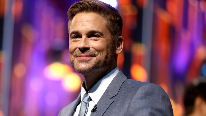 Rob Lowe smiling