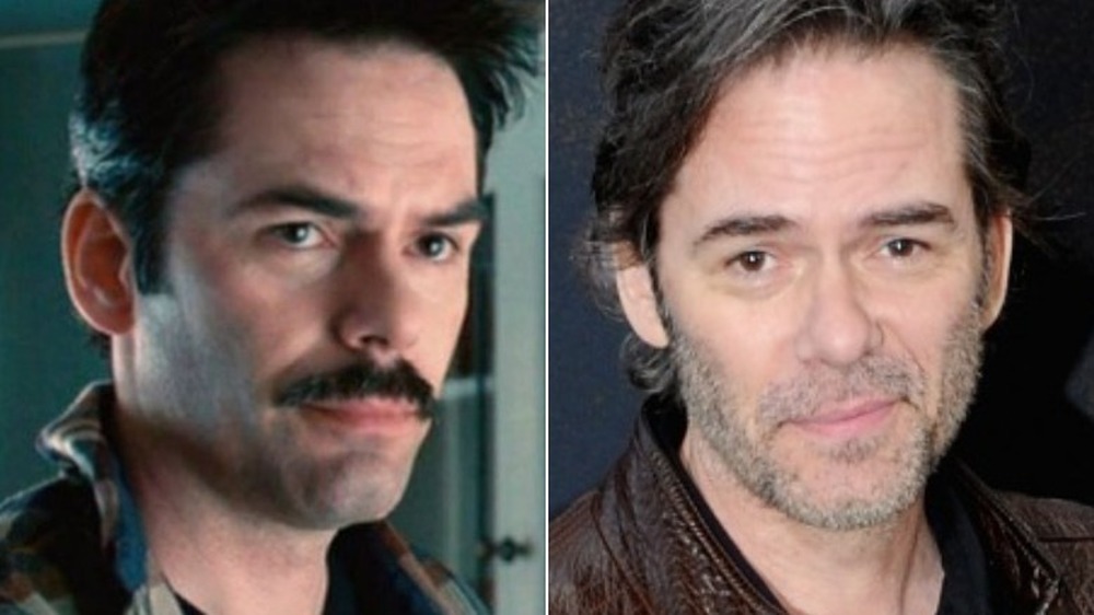 Left: Billy Burke in Twilight; Right: Billy Burke smiling