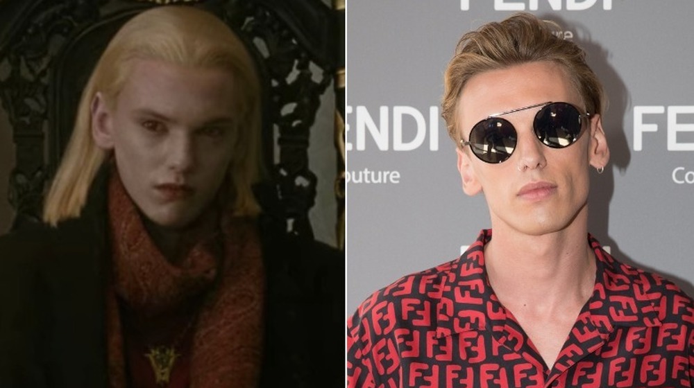 Left: Jamie Campbell Bower in Twilight; Right: Jamie Campbell Bower 