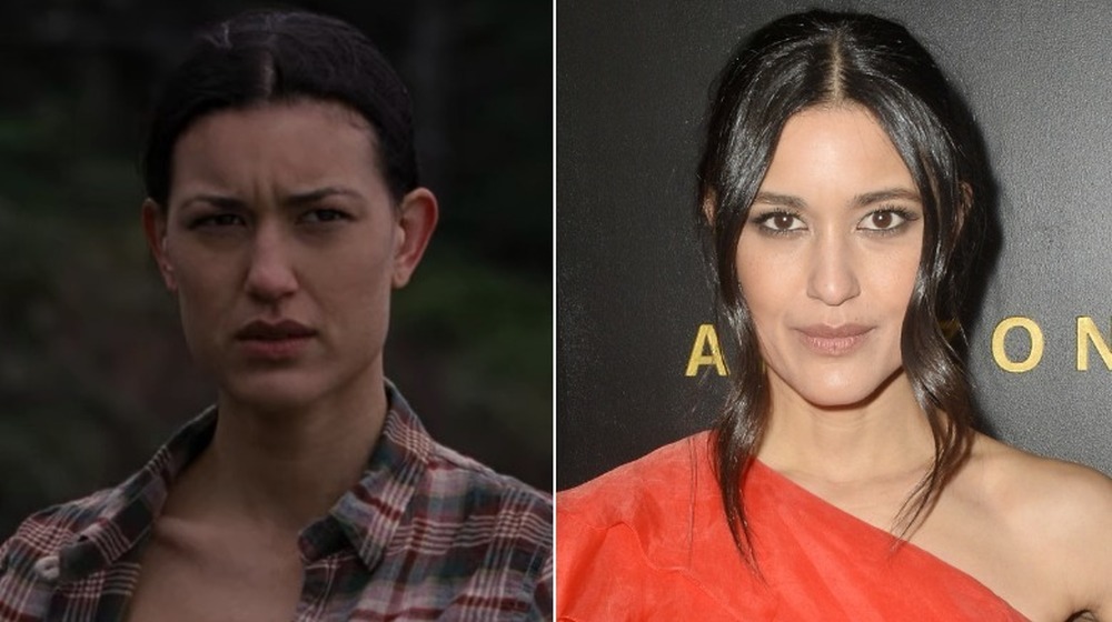 Left: Julia Jones in Twilight; Right: Julia Jones 