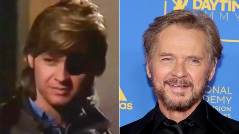 Stephen Nichols split image, posing and smiling