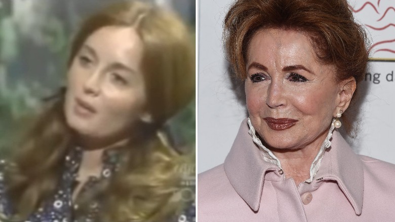 Suzanne Rogers split image, looking away