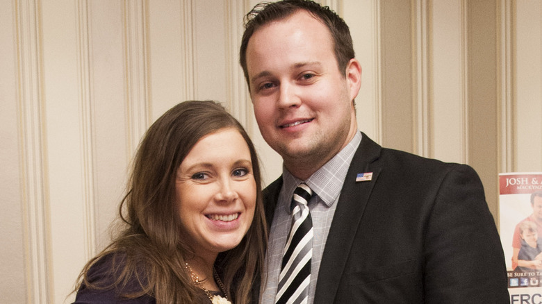 Josh and Anna Duggar smiling