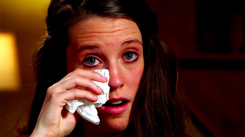 Jill Duggar Dillard crying