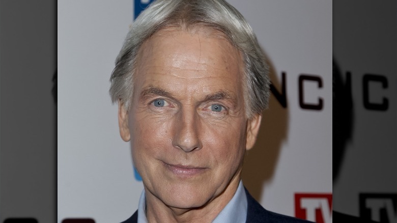 Mark Harmon posing