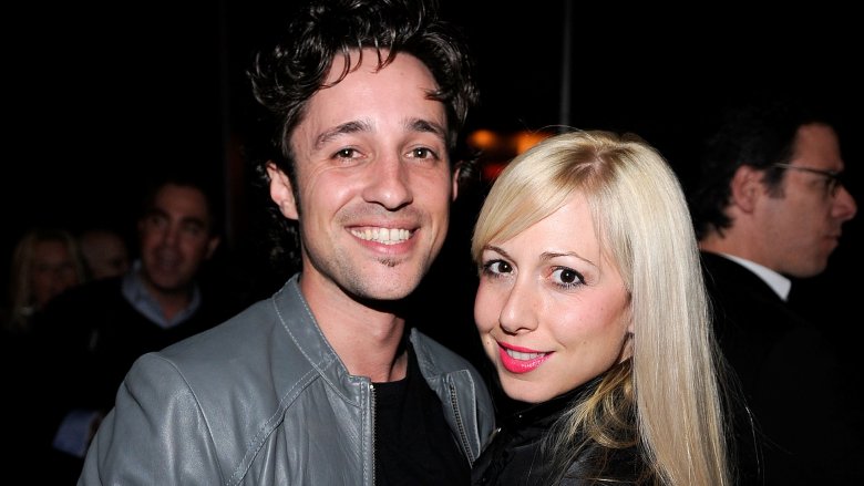 Thomas Ian Nicholas with wife DJ Colette