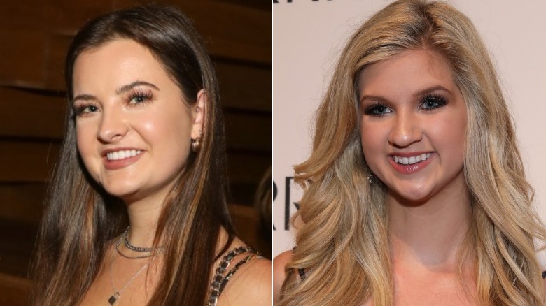 Brooke and Paige Hyland split image