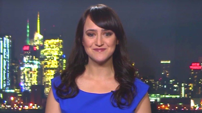 Mara Wilson during an interview