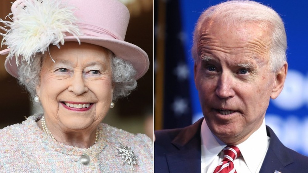 Queen Elizabeth mailed a letter to President Joe Biden