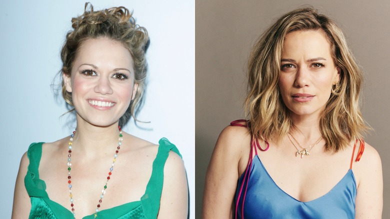 Bethany Joy Lenz then, left, and now, right