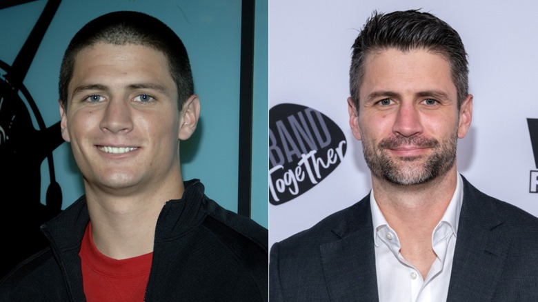 James Lafferty then, left, and now, right