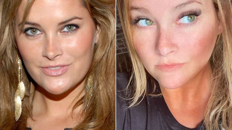 Whitney Thompson then and now